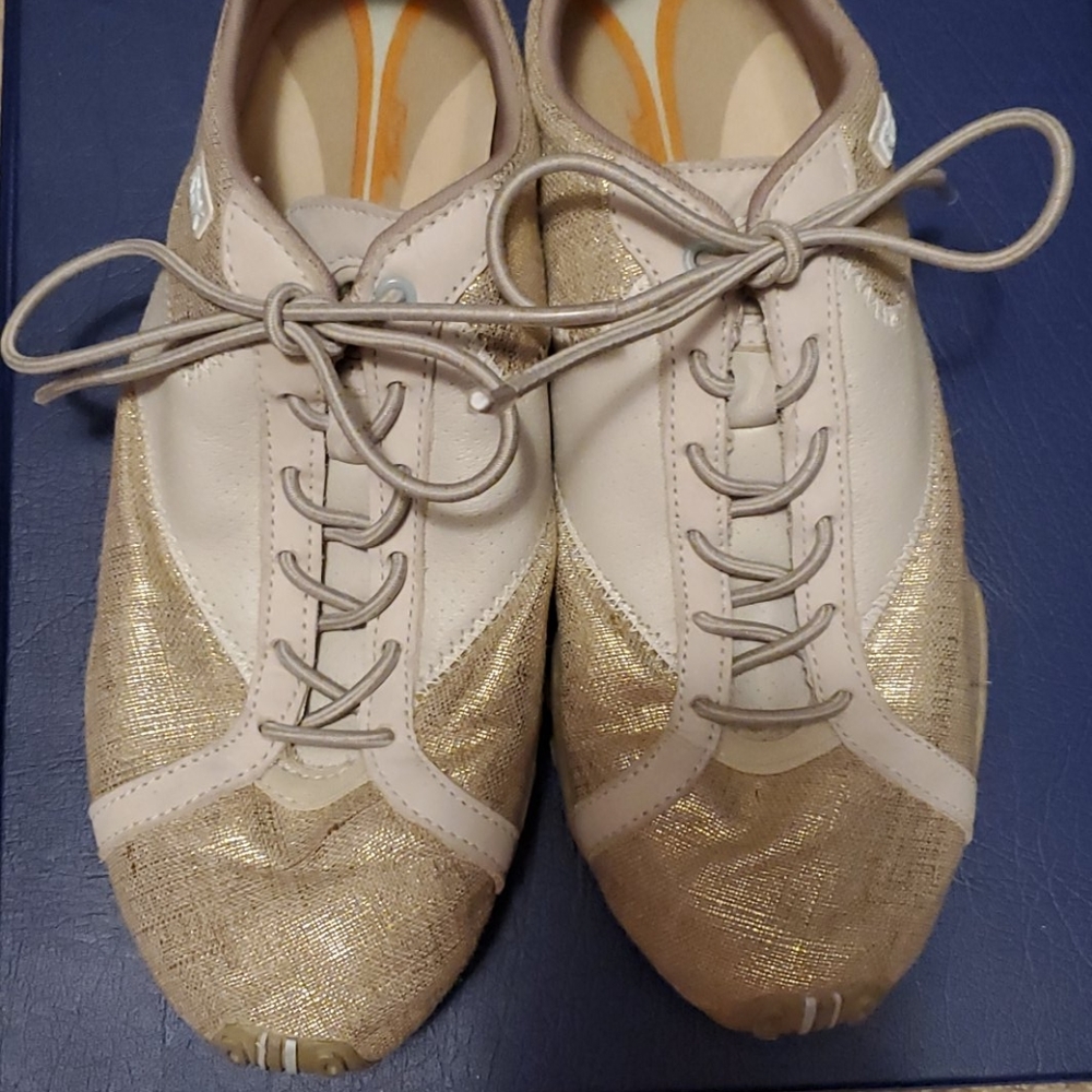 Gold RBX sneakers